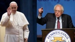 The Democratic presidential candidate said he's accepted an invitation from the Vatican to speak at a conference on social, economic and environmental issues just days before the New York primary on April .In the process he sparked a diplomatic controversy over Vatican protocol.